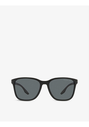 PS 02WS square-frame acetate sunglasses