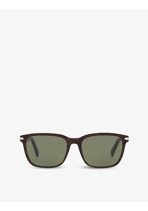DiorBlackSuit SI 55 rectangle-frame acetate sunglasses