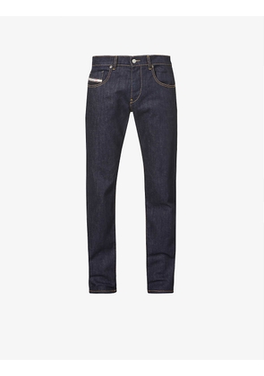 D-Strukt slim-leg mid-rise stretch-denim jeans