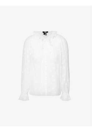 Ingraham loose-fit silk-blend blouse