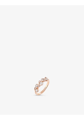 Joséphine Ronde d'Aigrettes 18ct rose-gold and 0.53ct brilliant-cut diamond ring