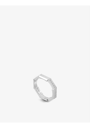 Link to Love 18ct white-gold ring