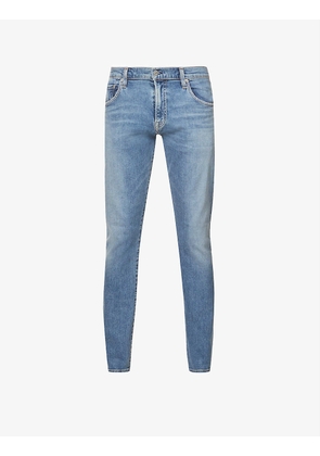 Adler classic-fit tapered stretch-denim jeans