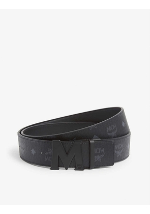 Claus Visetos-print reversible faux-leather belt