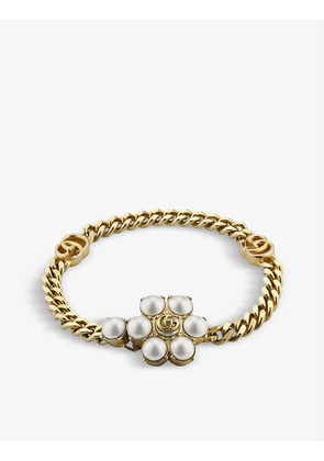 GG Marmont faux-pearl bracelet