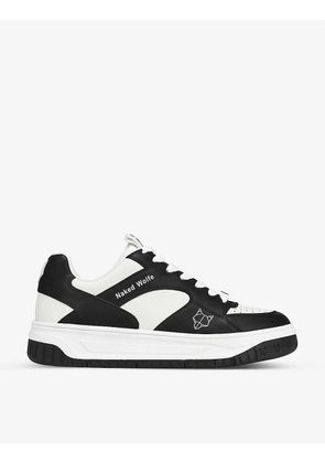 Hyde leather low-top trainers