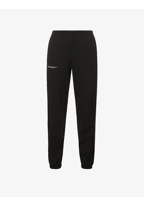 365 Signature mid-rise organic and recycled cotton-blend jogging bottoms