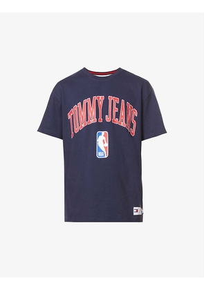 NBA logo graphic-print cotton T-shirt