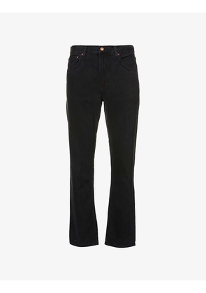 Gritty Jackson slim-fit straight denim jeans