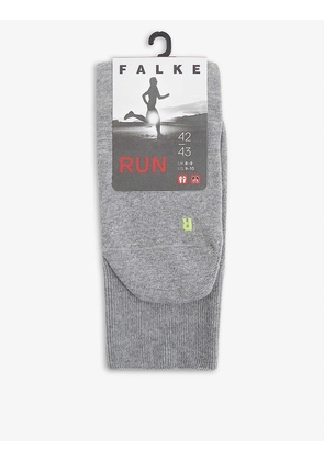 Run reinforced cotton-blend socks