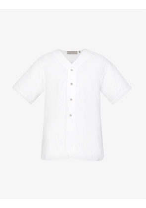 ESSENTIALS Boy Scout short-sleeve cotton shirt