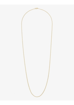Curb-chain 14ct yellow gold-plated sterling-silver necklace
