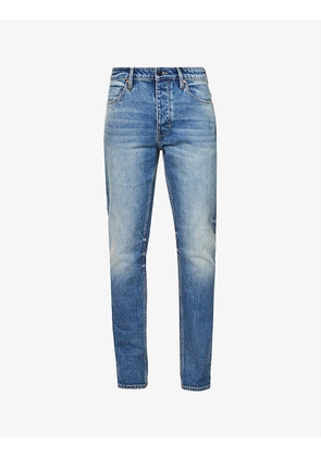 Lou slim-fit stretch-organic cotton jeans