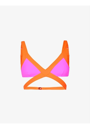 Mazzy V-neckline bikini top