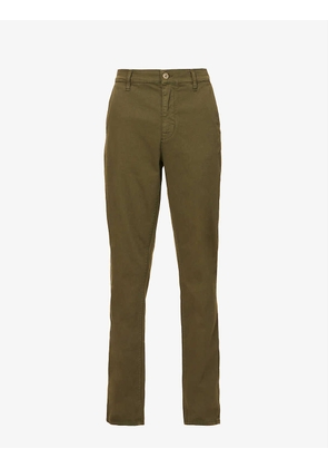 Easy Alvin regular-fit organic stretch-cotton trousers