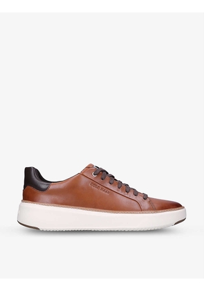 GrandPrø Topspin leather trainers