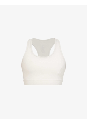 Front Row ribbed stretch-woven bra