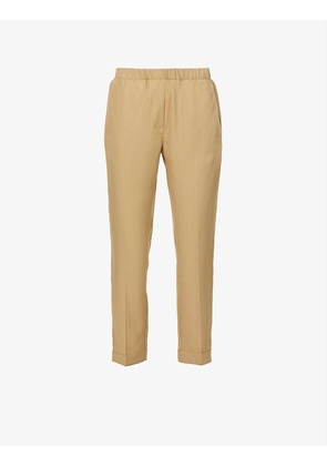 Hoys tapered-leg high-rise woven trousers