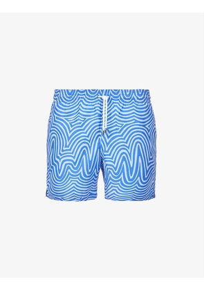 Maui wave-print swim shorts