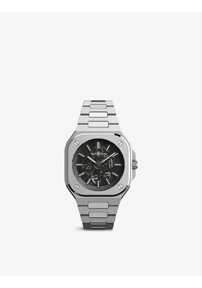BR05 Skeleton Nightlum automatic stainless steel watch