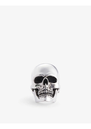 Anatomical Skull medium sterling-silver ring
