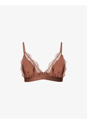 Love Lace recycled-polyamide-blend bralette