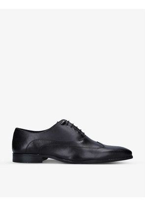 Hector panelled leather oxford shoes