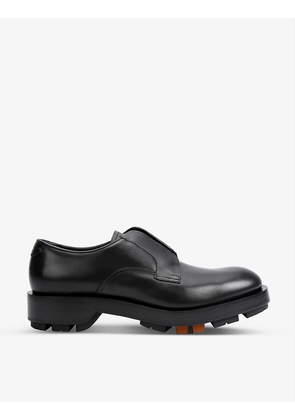 Udine lug-sole leather Derby shoes