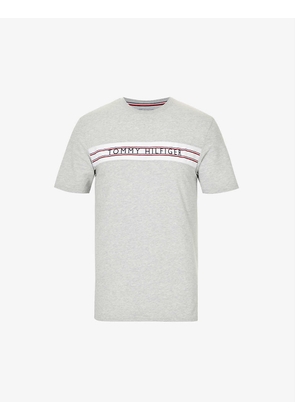 Logo-print recycled-cotton-blend T-shirt