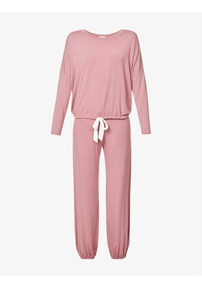 Gisele relaxed-fit stretch-jersey pyjamas