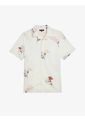Neele floral-print woven shirt
