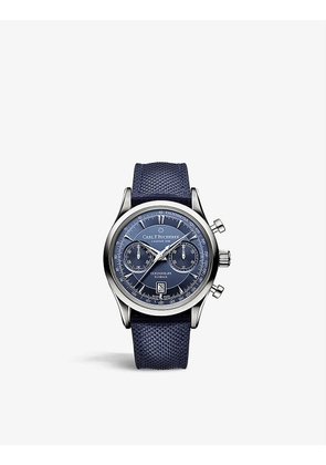 00.10919.08.53.01 Manero Flyback stainless steel and sapphire crystal chronograph watch