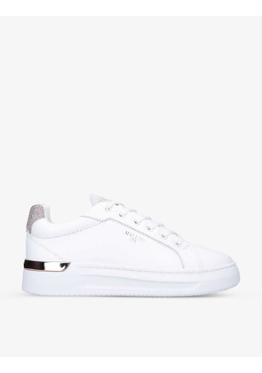 GRFTER leather low-top trainers