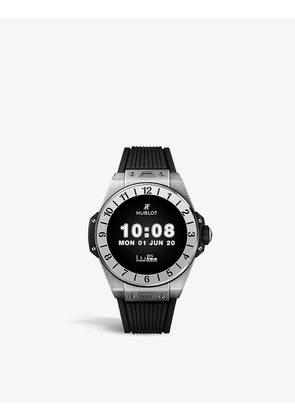 440.NX.1100.RX E Titanium Qualcomm Snapdragon rubber-strap watch