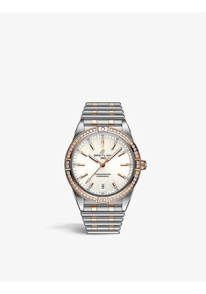 U10380591A1U1 Chronomat Automatic 36 stainless steel, 18ct rose-gold and diamond watch