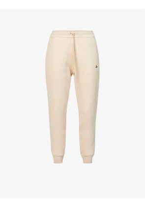 Classic tapered cotton-jersey jogging bottoms