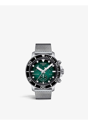T1204171109100 Seastar Chrono stainless steel quartz watch