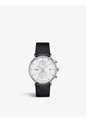 41/4770.00 Form-C stainless-steel and leather quartz watch