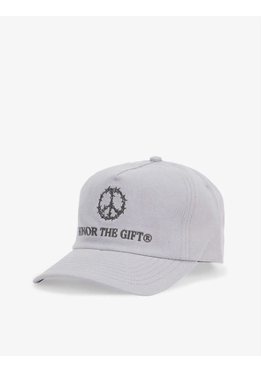 Iron Peace brand-embroidered cotton baseball cap