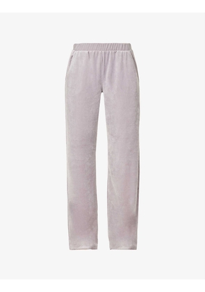 Favourites relaxed-fit velour pyjama bottoms