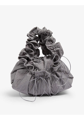 Fryd ruffled crepe shoulder bag | MILANSTYLE.COM