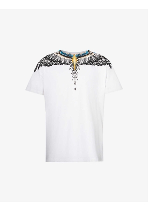 Grizzly Wings graphic-print relaxed-fit cotton T-shirt
