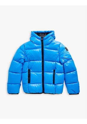 Willow funnel-neck shell-down jacket 7-16 years