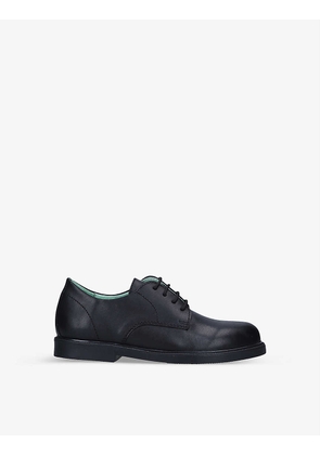 Sam round-toe leather shoes 9-10 years