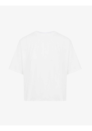 Dolman boxy-fit cotton T-shirt