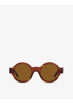 AR903M round acetate sunglasses