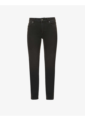Hoxton Ankle cropped skinny high-rise stretch-denim jeans