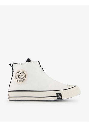 All Star Hi 70 zipped canvas high-top trainers