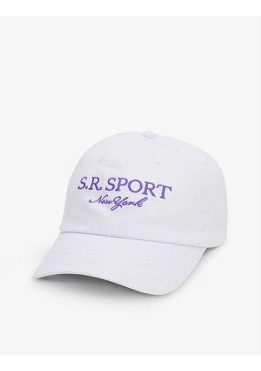 Wimbledon embroidered cotton cap
