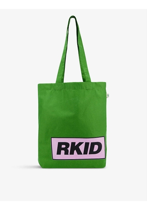 Liam Gallagher x Nigel Cabourn RKID brand-print cotton tote bag